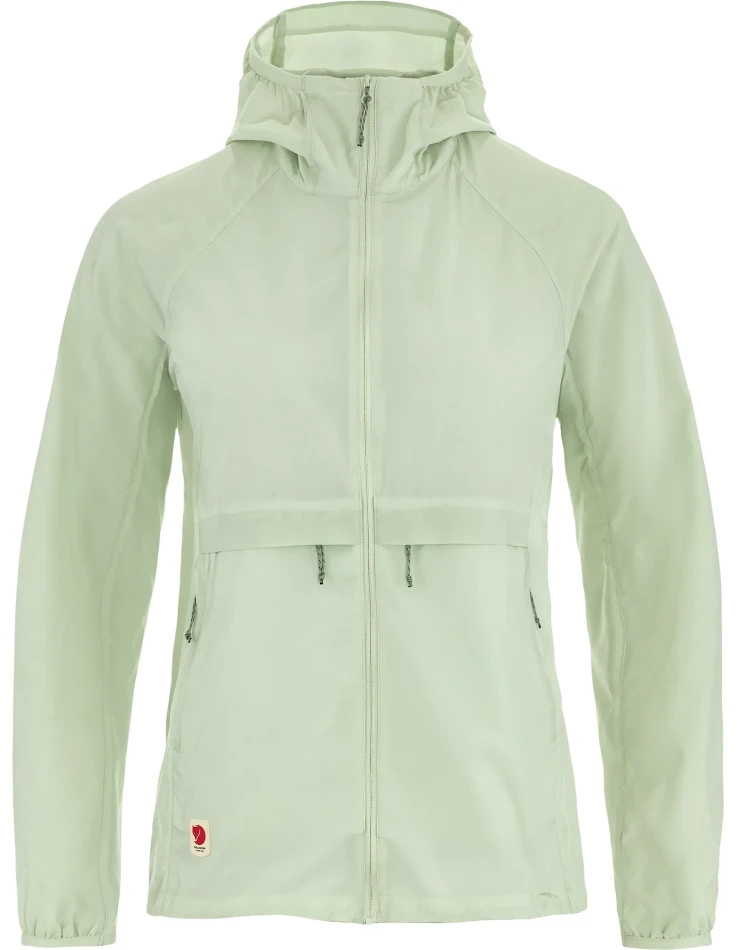 Fjallraven High Coast Wind Hoodie W, kolor: 637 - Soft Jade, przód