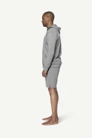 Devold Everyday Hoodie MAN, kolor: Griffin - prezentacja na modelu - bok