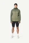 Devold Explorer Merino Hooded Jacket MAN, kolor: Forest/Lichen - prezentacja na modelu - przód
