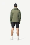 Devold Explorer Merino Hooded Jacket MAN, kolor: Forest/Lichen - prezentacja na modelu - tył