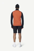 Devold Explorer Merino Jacket MAN, kolor: Brick/Ink - prezentacja na modelu - tył