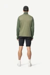 Devold Explorer Merino Jacket MAN, kolor: Forest/Lichen - prezentacja na modelu - tył
