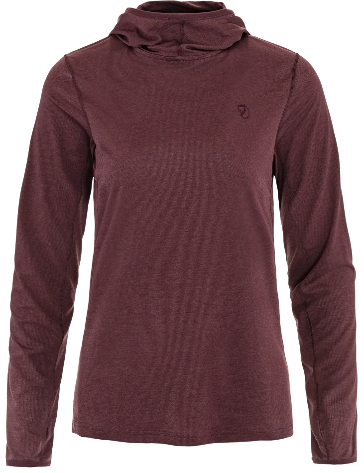 Fjallraven Abisko Sun Hoodie W, kolor: 357 - Port