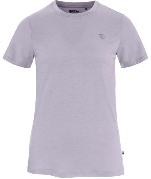Fjallraven Abisko Wool SS W, kolor: 452 - Lavender Mist, przód