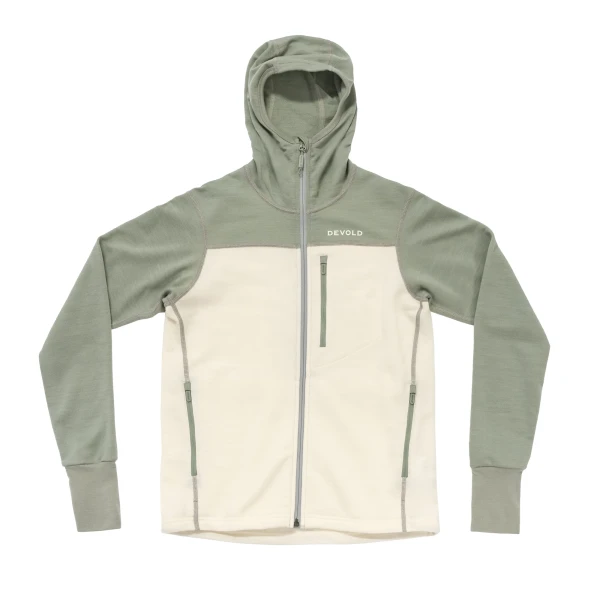 Devold Explorer Merino Hooded Jacket WMN, kolor: Fog/Raw White