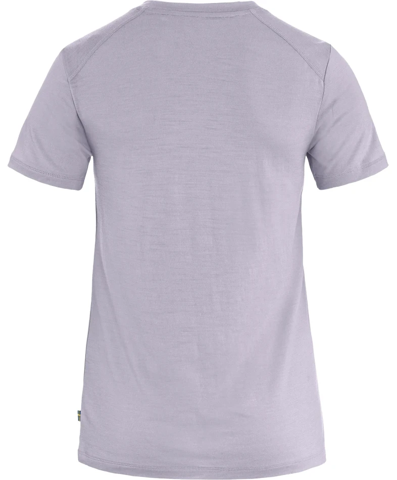 Fjallraven Abisko Wool Fox SS W, kolor: 452-555 - Lavender Mist-Dark Navy, 2