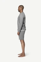 Devold Everyday Crew MAN, kolor: Griffin - prezentacja na modelu - bok