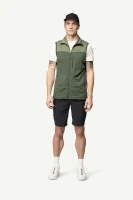 Devold Explorer Merino Vest MAN, kolor: Forest/Lichen - prezentacja na modelu - przód