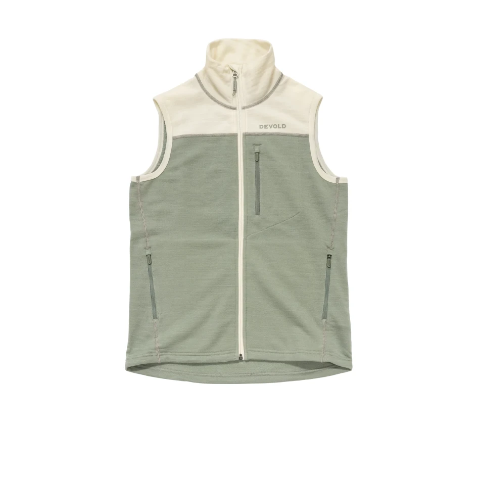 Devold Explorer Merino Vest WMN, kolor: Fog/Raw White