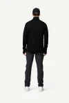 Devold Thermo Wool Jacket MAN, kolor: Caviar - prezentacja na modelu - tył