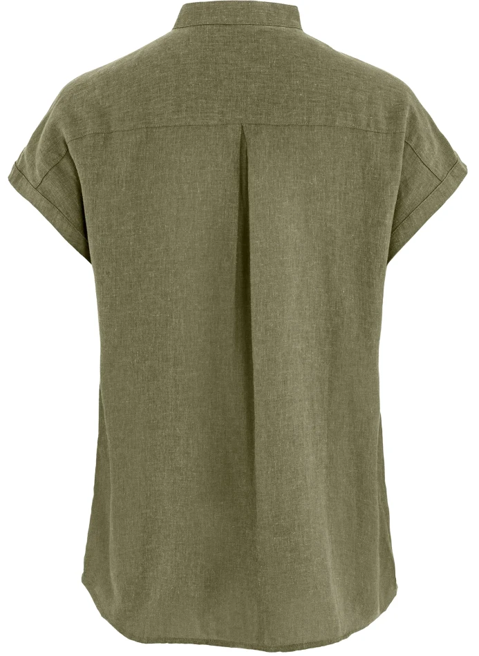 Fjallraven Ovik Hemp Shirt SS W, kolor: 620 - Green