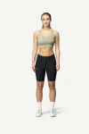 Devold Berle Merino Bra, kolor: Fog - prezentacja na modelce - przód