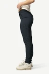 Devold Heroy Merino Pants WMN, kolor: Caviar - prezentacja na modelce - bok