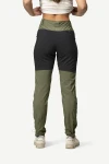 Devold Heroy Merino Pants WMN, kolor: Fog - prezentacja na modelce - tył