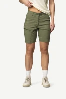 Devold Heroy Merino Shorts WMN, kolor: Lichen - prezentacja na modelce - przód