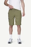 Devold Heroy Merino Shorts MAN, kolor: Lichen - prezentacja na modelu - przód