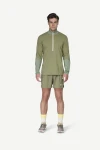 Devold Endurance Merino Cover Zip MAN, kolor: Lichen - prezentacja na modelu - przód
