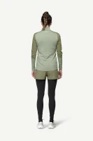Devold Endurance Merino Cover Zip WMN, kolor: Lichen - prezentacja na modelce - tył