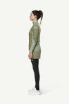 Devold Endurance Merino Cover Zip WMN, kolor: Lichen - prezentacja na modelce - bok