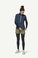 Devold Endurance Merino Cover Zip WMN, kolor: Night - prezentacja na modelce