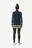 Devold Endurance Merino Cover Zip WMN, kolor: Night - prezentacja na modelce - tył