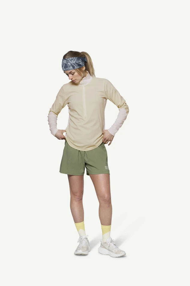 Devold Endurance Merino Cover Zip WMN, kolor: Vintage - prezentacja na modelce
