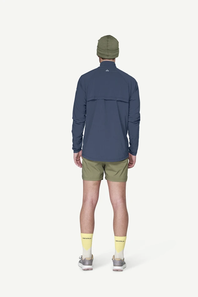 Devold Endurance Merino Jacket MAN, kolor: Night - prezentacja na modelu - tył