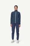 Devold Endurance Merino Jacket WMN, kolor: Night - prezentacja na modelce - przód