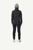 Devold Heroy Merino Jacket WMN, kolor: Caviar - prezentacja na modelce - tył