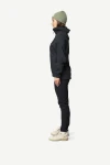 Devold Heroy Merino Jacket WMN, kolor: Caviar - prezentacja na modelce - bok