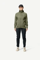 Devold Heroy Merino Jacket WMN, kolor: Lichen - prezentacja na modelce - przód