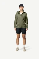 Devold Heroy Merino Jacket WMN, kolor: Lichen - prezentacja na modelce - przód