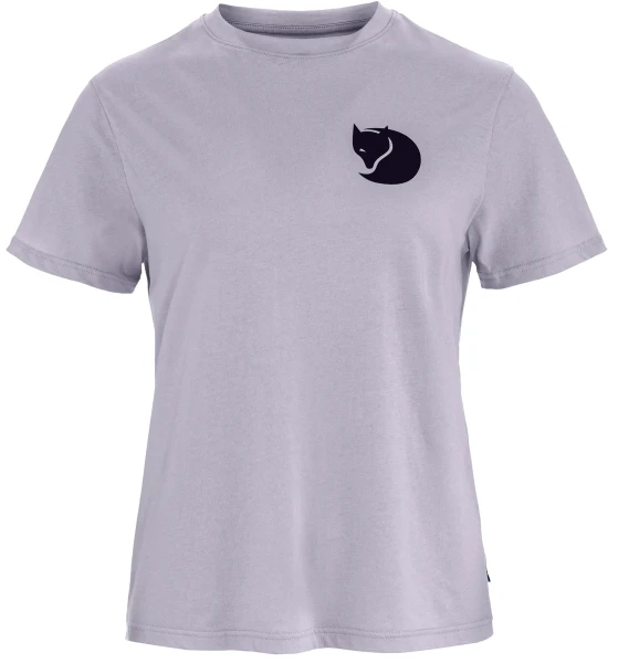 Fjallraven Fox Boxy Logo Tee W, kolor: 452 - Lavender Mist