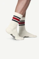 Devold Archive Merino Sock, kolor: Offwhite - prezentacja na modelu
