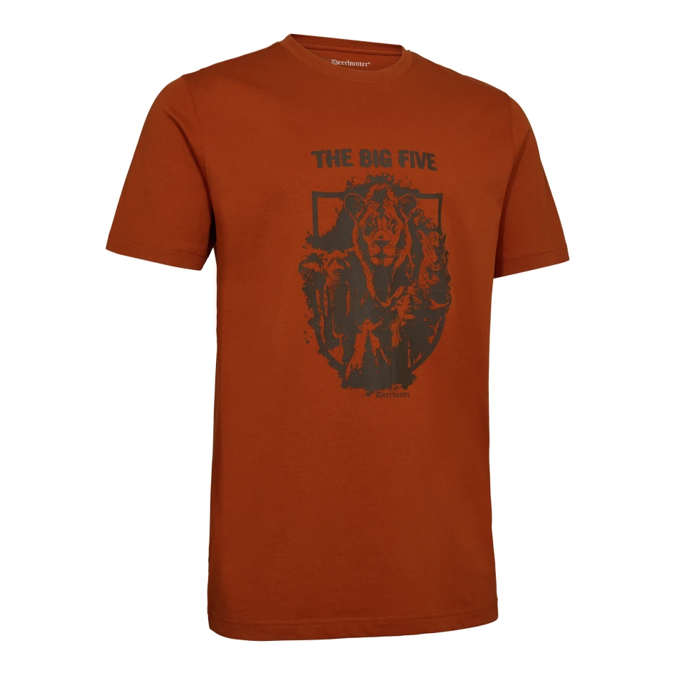 Weston T-shirt, kolor: 610 - Oak Rust - 1