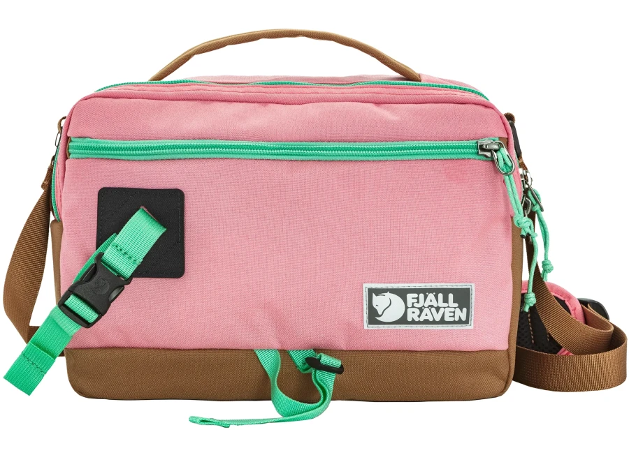 Fjallraven Vardag Shoulder Bag 6, kolor: 354-228 - Poppy Pink-Khaki Dust