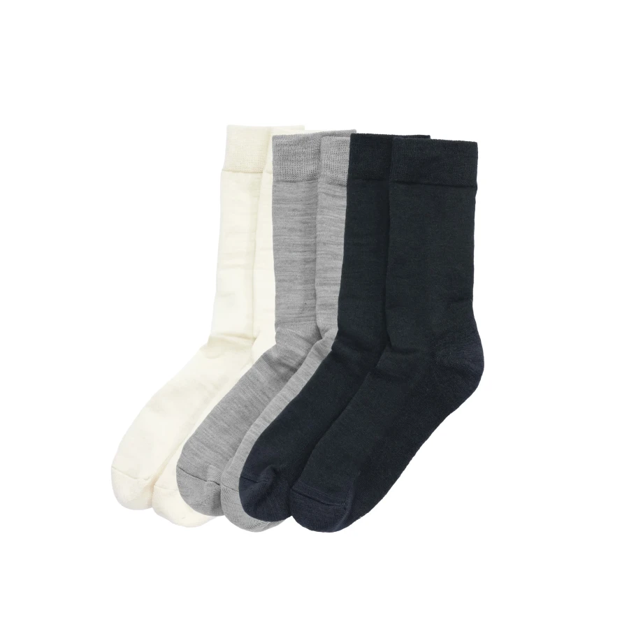 Devold Daily Merino Medium Sock 3pk, kolor: Ink Mix