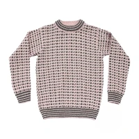 Devold Original Islender Wool Sweater, kolor: Chalk Pink/Anthracite