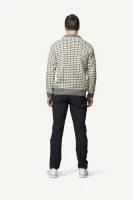 Devold Original Islender Wool Sweater, kolor: Offwhite/Anthracite - prezentacja na modelu  - tył