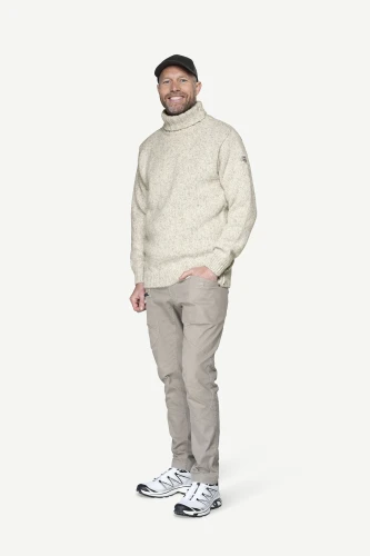 Devold Nansen Wool High Neck - klasyczny sweter z golfem (100% wełna)