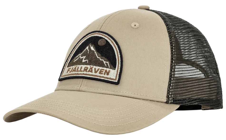 Fjallraven Badge Langtradarkeps, kolor: 118 - Fossil - 1