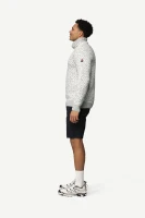 Devold Svalbard Wool High Neck, kolor: Offwhite/Grey - prezentacja na modelu - bok