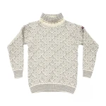 Devold Svalbard Wool High Neck, kolor: Offwhite/Grey