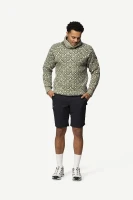 Devold Svalbard Wool High Neck, kolor: Offwhite/Grey - prezentacja na modelu - przód