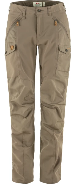 Fjallraven Nikka Curved Trousers, kolor: 244 - Suede Brown