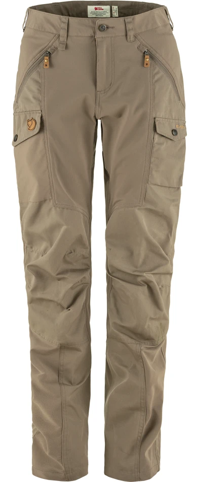 Fjallraven Nikka Curved Trousers, kolor: 244 - Suede Brown