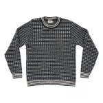 Devold Islender Refined Sweater, kolor: Ink/Offwhite
