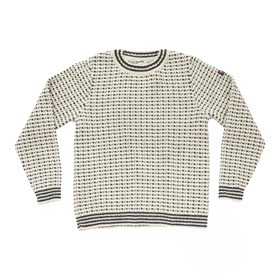 Devold Islender Refined Sweater, kolor: Raw White