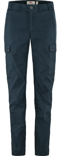 Fjallraven Stina Trousers W – damskie spodnie outdoorowe z materiałem G-1000 Eco Stretch i elastycznymi panelami 4-way stretch