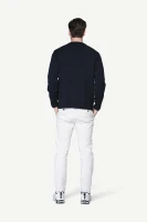 Devold Nansen Refined Sweater, kolor: Ink - prezentacja  na modelu - tył